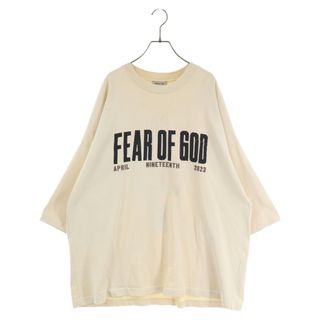 フィアオブゴッド(FEAR OF GOD)のFEAR OF GOD フィアオブゴッド x RIVINGTON Roi Rebi RRR123 April 19 Tee リヴィントンロイレビス ロゴプリント 半袖 カットソー カットソー(Tシャツ/カットソー(半袖/袖なし))