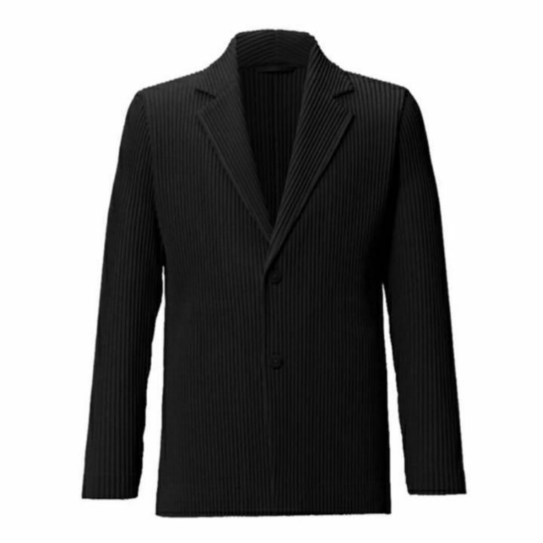HOMME PLISSE ISSEY MIYAKE BASICS BLACK 1-