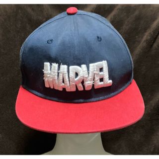 マーベル(MARVEL)のツートーンカラー(紺赤)キャップ【MARVEL マーベル】DC Comics(キャップ)