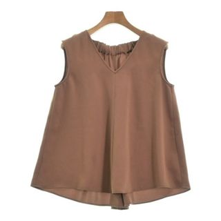 ラウンジドレス(Loungedress)のLoungedress ラウンジドレス ブラウス F 茶 【古着】【中古】(シャツ/ブラウス(長袖/七分))