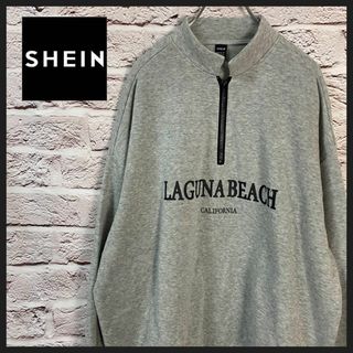 SHEIN トレーナー　ハーフジップ メンズ　レディース　[ L ](トレーナー/スウェット)