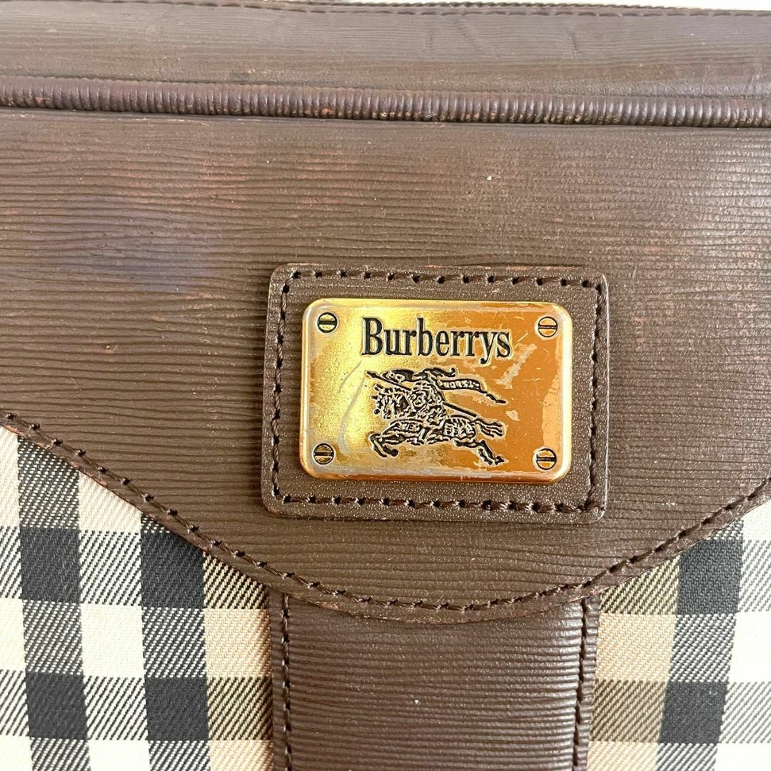 BURBERRY - 大人気 バーバリー 2way ショルダーバッグ シャドーホース