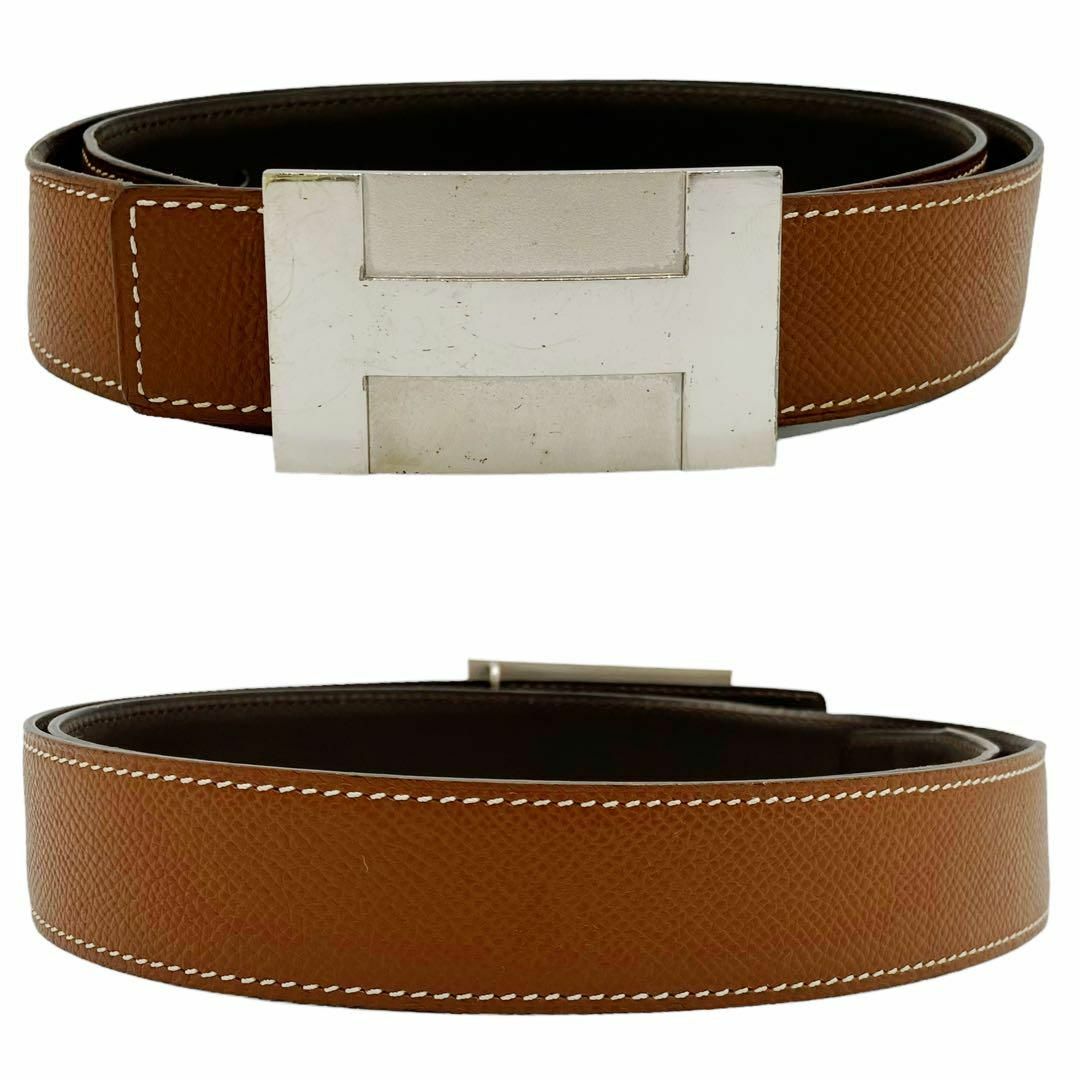 Hermes - ⭐️良品⭐️ エルメス コンスタンス 85 Hベルト シルバー