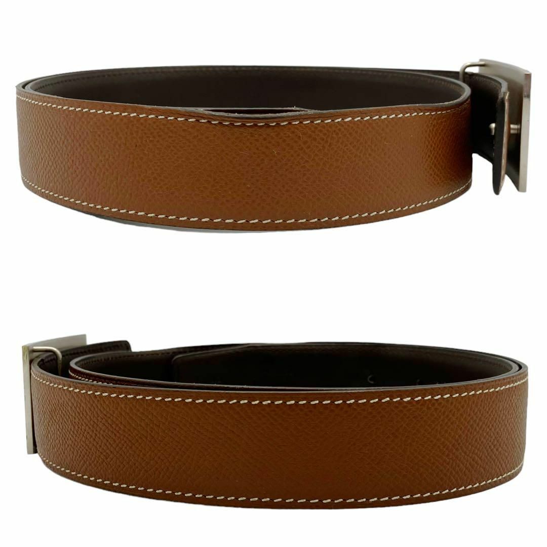 Hermes - ⭐️良品⭐️ エルメス コンスタンス 85 Hベルト シルバー