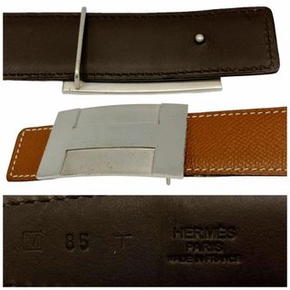 Hermes - ⭐️良品⭐️ エルメス コンスタンス 85 Hベルト シルバー