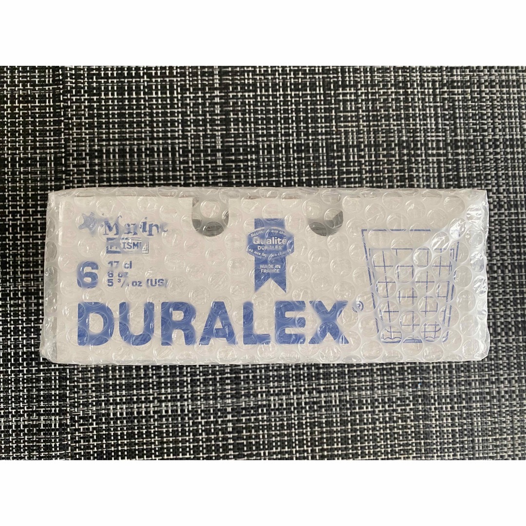 DURALEX(デュラレックス)のDURALEX marine グラス新品未開封品　6oz インテリア/住まい/日用品のキッチン/食器(グラス/カップ)の商品写真