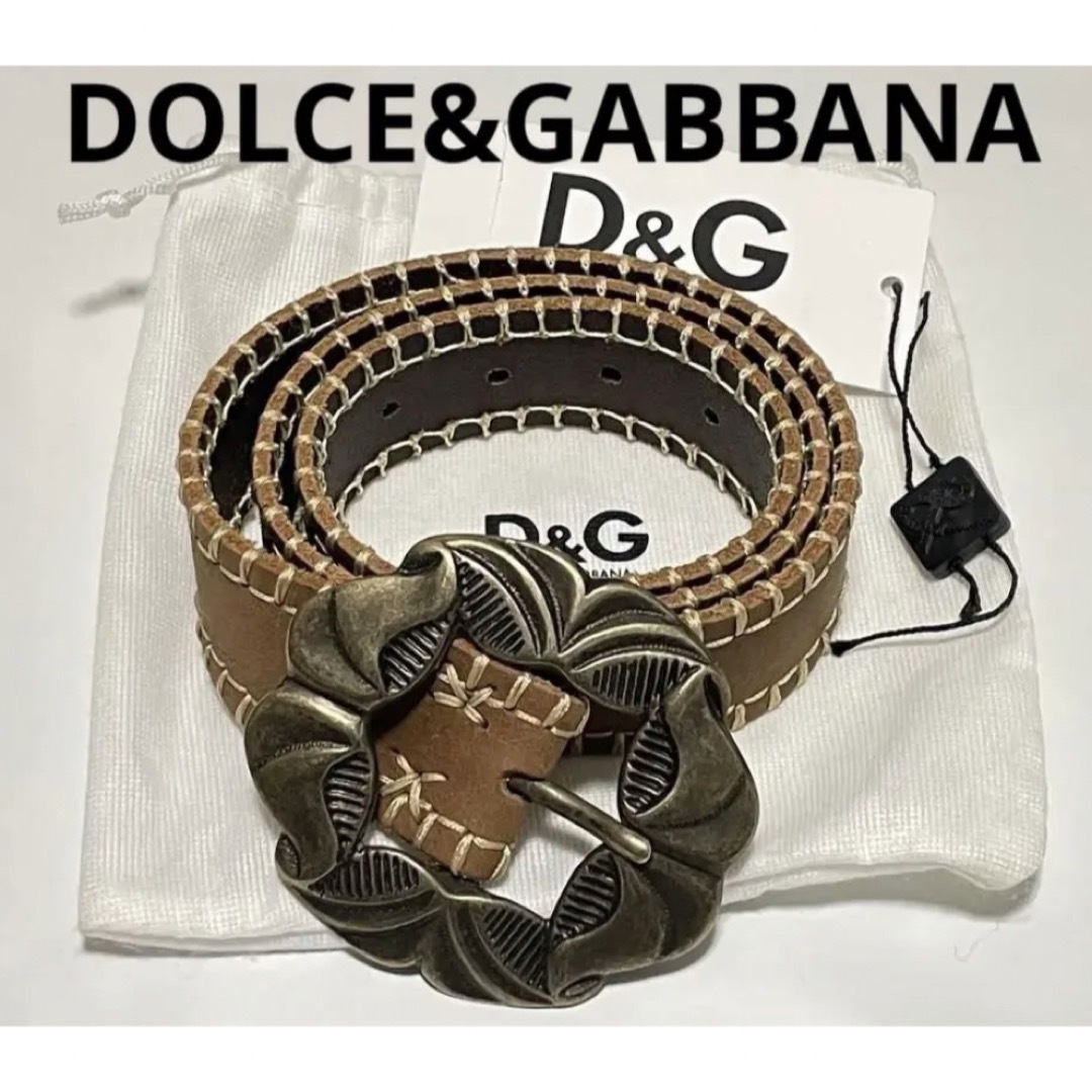 ほぼ新品■DOLCE&GABBANA ドルチェ＆ガッバーナ　ベルト D＆G