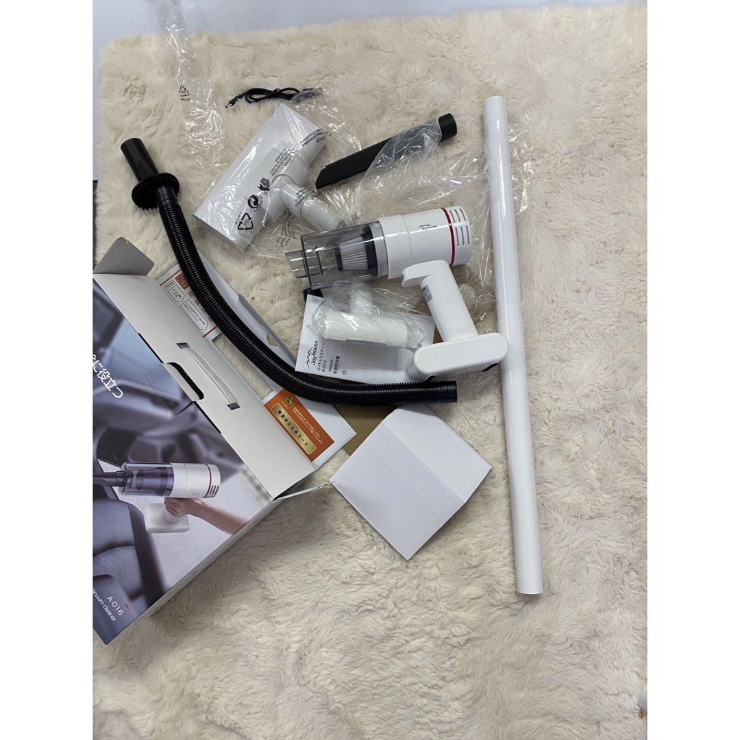 掃除機 コードレス 強力吸引 延長パイプ Type-C充電式 軽量 車用/家庭