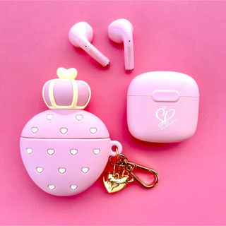 Strawberry Wireless Earphone すとぷり イヤホン (アイドルグッズ)