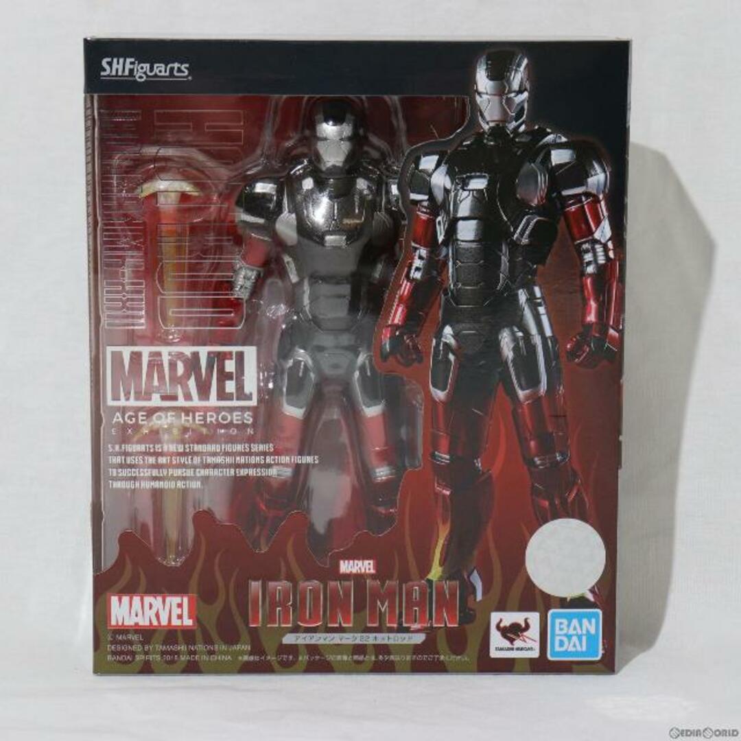 S.H.Figuarts(フィギュアーツ) アイアンマン マーク22 ホットロッド アイアンマン3 完成品 可動フィギュア MARVEL AGE OF HEROES EXHIBITION大阪会場限定 バンダイスピリッツ