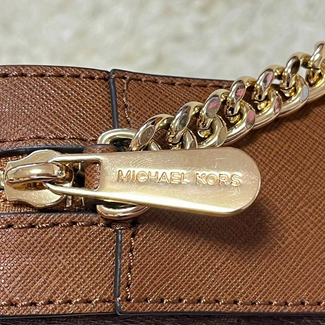 MICHEAL KORS ショルダーバッグ 美品 ブラウン