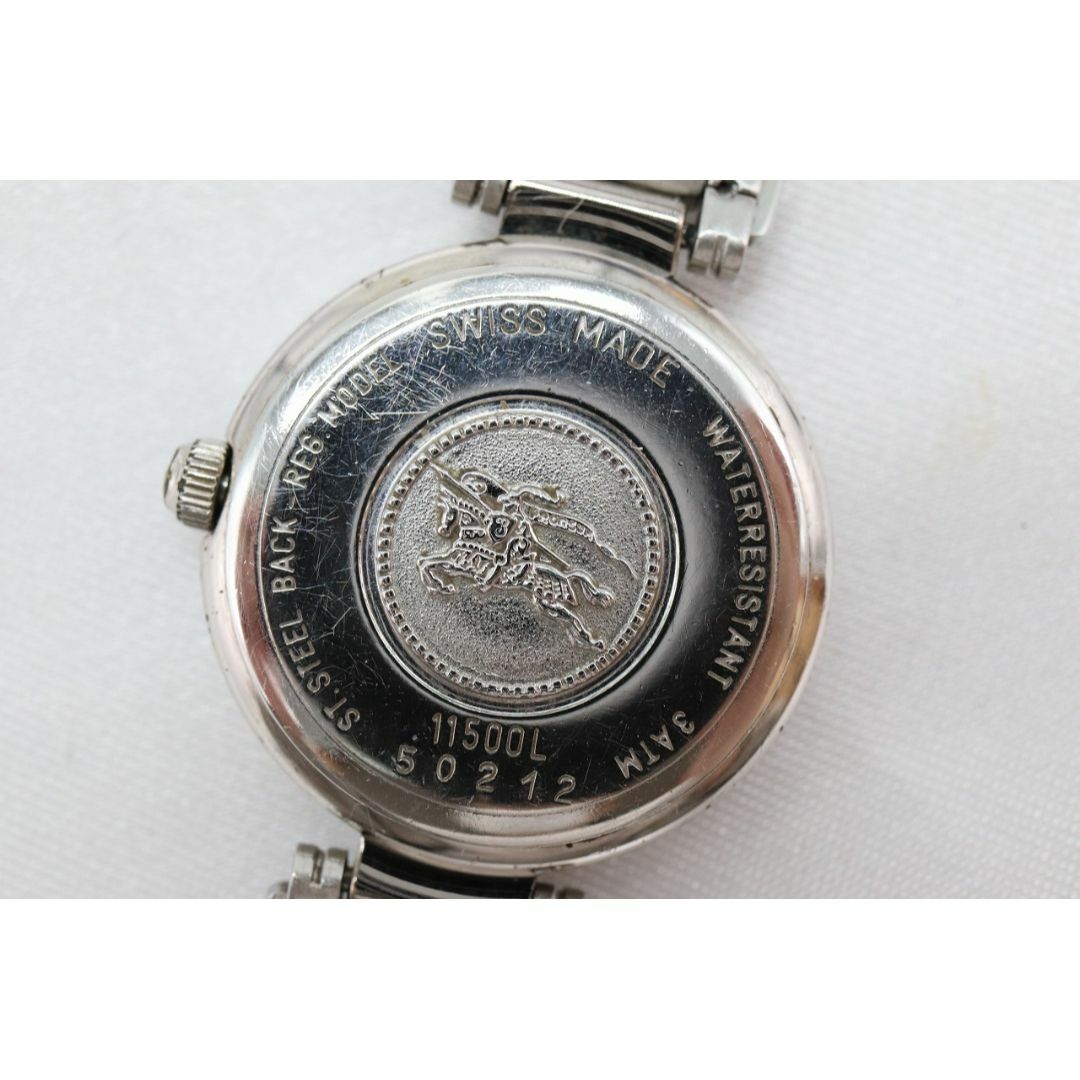 【W91-3】動作品 電池交換済 バーバリー 腕時計 11500L 9