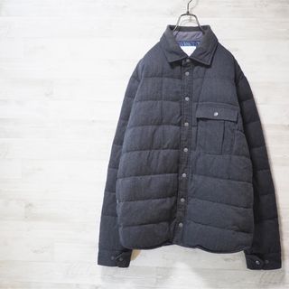 ナナミカ(nanamica)のnanamica 13AW Down Shirt Jacket -Gray/XL(ダウンジャケット)