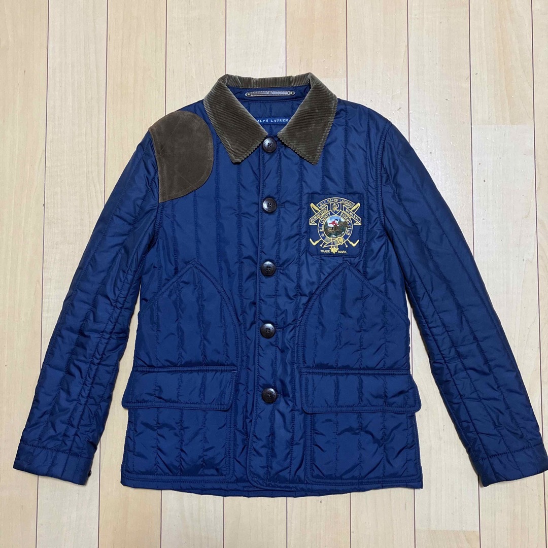 Ralph Lauren(ラルフローレン)のRALPH LAUREN ラルフローレン　中綿ジャケット　紺　サイズ9 レディースのジャケット/アウター(その他)の商品写真