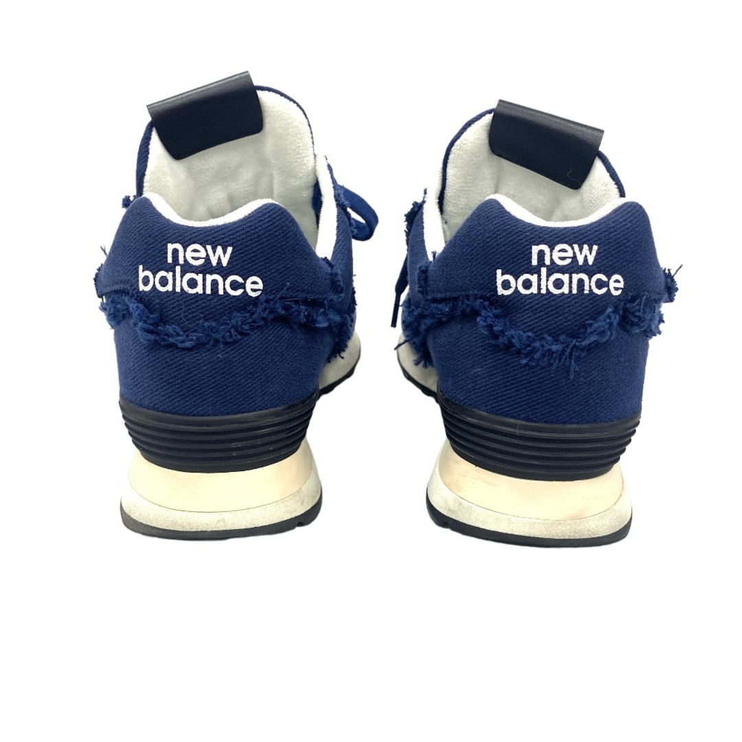 miumiu(ミュウミュウ)の[USED/中古]MIUMIU ミュウミュウ スニーカー 574 New Balance x Miu Miu デニム スニーカー 38 ネイビー 中古 tdc-001761-4d レディースの靴/シューズ(スニーカー)の商品写真