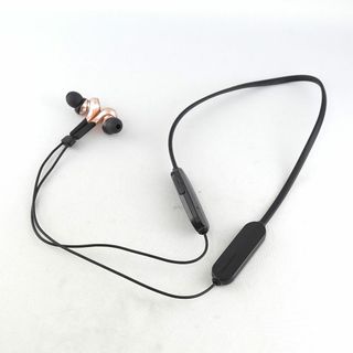 オーディオテクニカ(audio-technica)のAudio Technica ATH-CKS660XBT ワイヤレスイヤホン USED美品 低遅延モード ネックバンド マイク 通話 カッパーゴールド 完動品 S V9306(ヘッドフォン/イヤフォン)