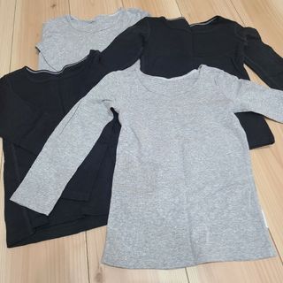 ユニクロ(UNIQLO)のユニクロ　コットンフライスインナー　子供　キッズ(下着)