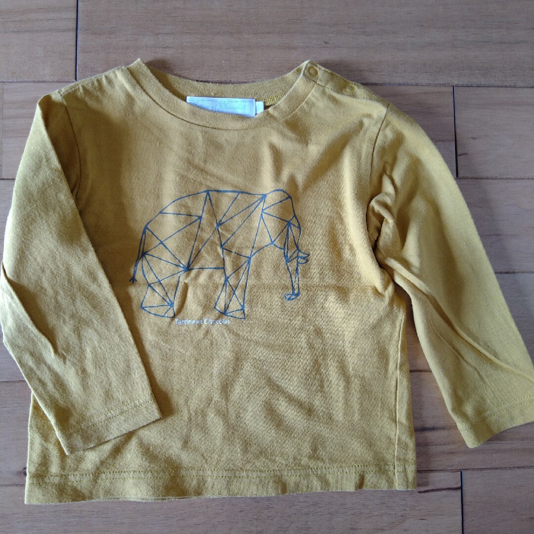 Tartine et Chocolat(タルティーヌ エ ショコラ)のタルティーヌ　90サイズ キッズ/ベビー/マタニティのキッズ服男の子用(90cm~)(Tシャツ/カットソー)の商品写真