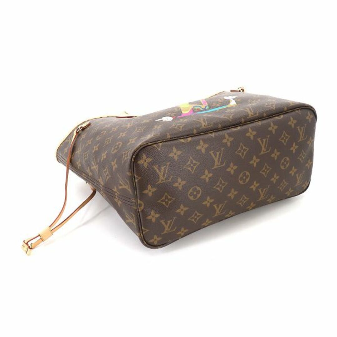 LOUIS VUITTON(ルイヴィトン)の未使用 展示品 ルイ ヴィトン LOUIS VUITTON 村上隆 モノグラム ネヴァーフル MM トート バッグ M95560 ブラウン マルチカラー VLP 90184739 レディースのバッグ(トートバッグ)の商品写真