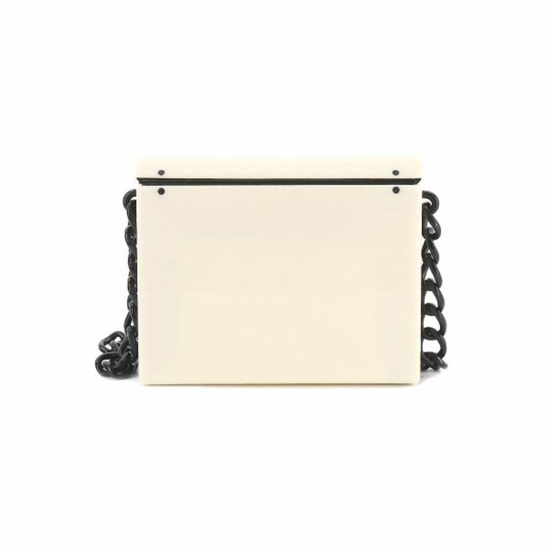 シャネル CHANEL バイカラー チェーン ショルダー バッグ プラスチック ブラック ホワイト ココマーク ヴィンテージ VLP 90185158 1