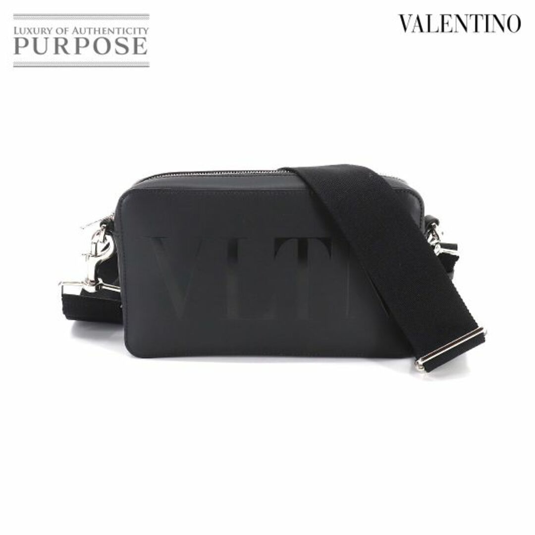 ヴァレンティノ VALENTINO ロゴ レザー ショルダーバッグ