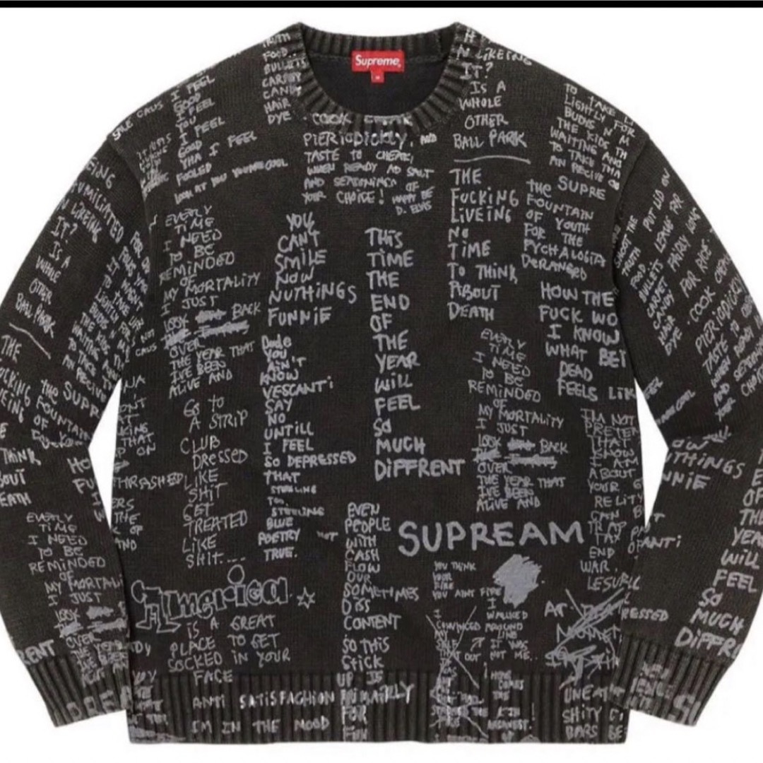 Supreme Gonz Poems Sweater