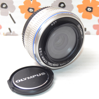 美品 オリンパス 17mm F2.8 単焦点レンズ パンケーキレンズ