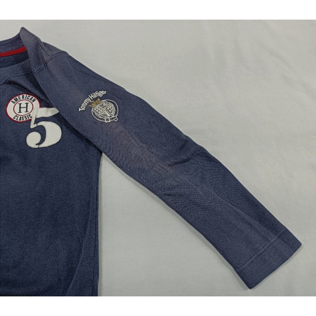 TOMMY HILFIGER(トミーヒルフィガー)の・古着　レディース　TOMMY HILFIGER ロンT・長袖七部　Lサイズ レディースのトップス(Tシャツ(長袖/七分))の商品写真