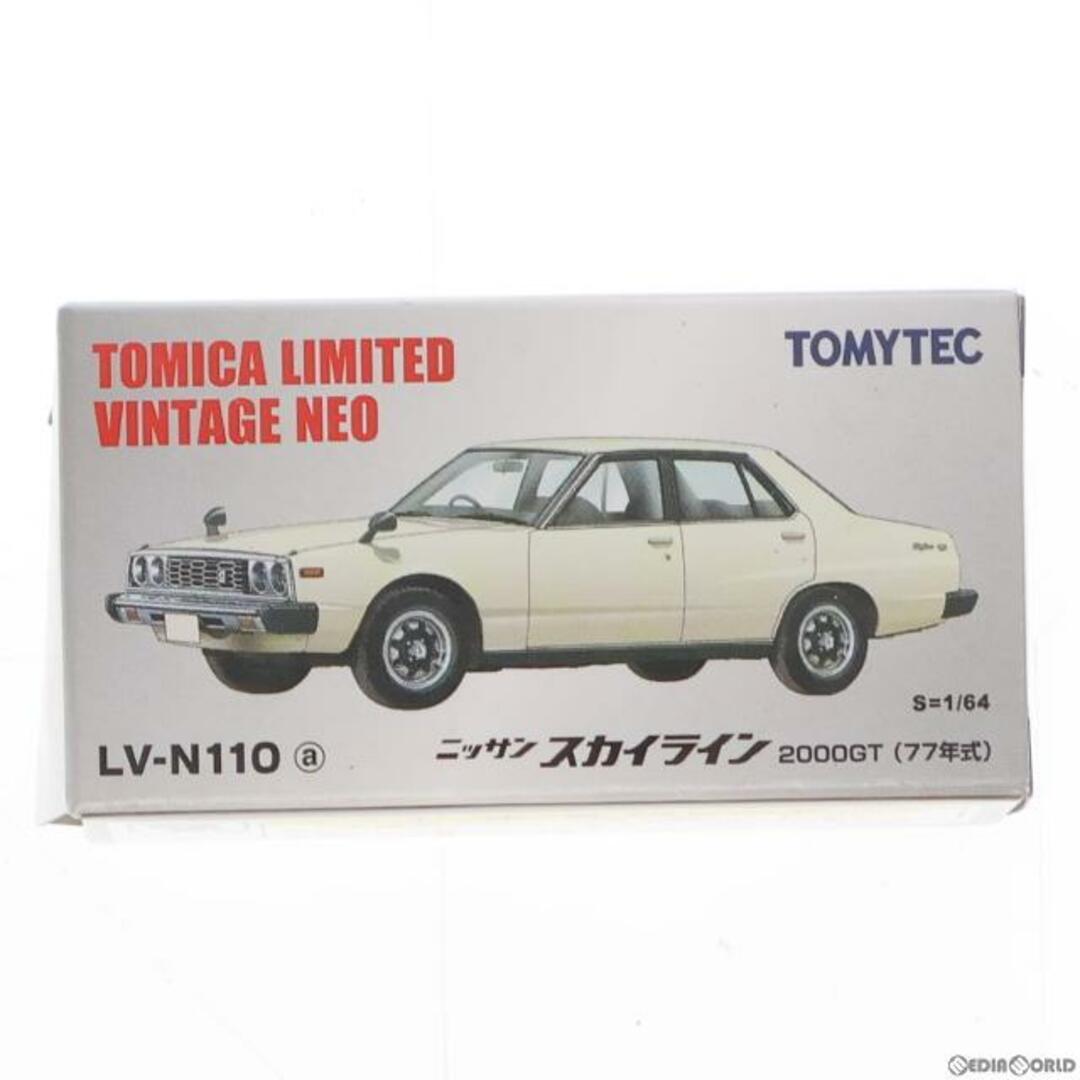 トミカリミテッドヴィンテージ NEO 1/64 TLV-N110a 日産スカイライン 2000GT(ホワイト) 完成品 ミニカー(277644) TOMYTEC(トミーテック)