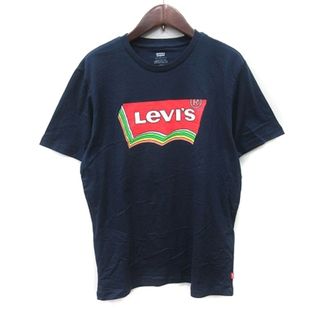 リーバイス(Levi's)のリーバイス Tシャツ カットソー 半袖 S 紺 ネイビー /YI(Tシャツ/カットソー(半袖/袖なし))