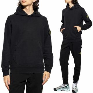 極美品　ストーンアイランド STONE ISLAND パーカー　ブラック