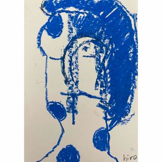 絵描きhiro C「ブルーロンサム」(絵画/タペストリー)