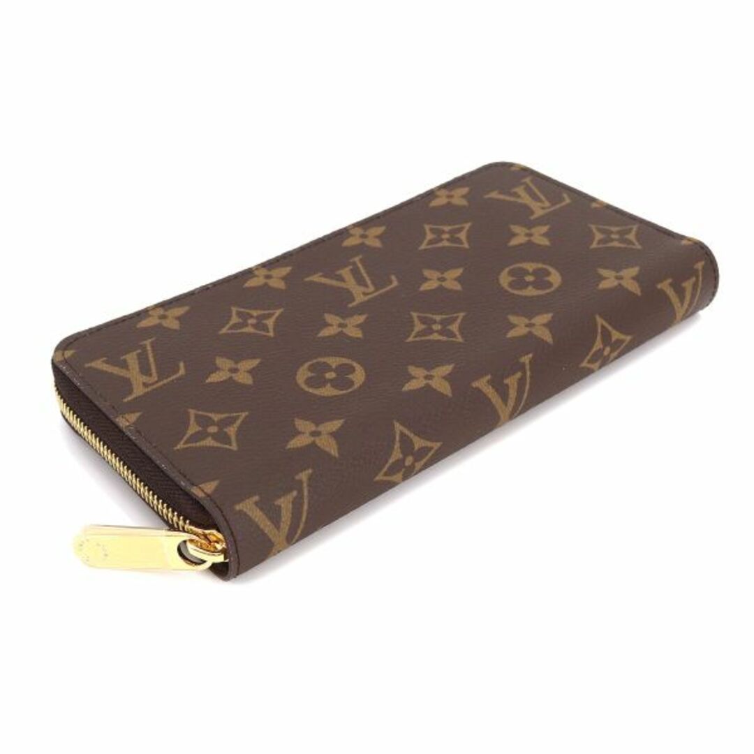 未使用 展示品 ルイ ヴィトン LOUIS VUITTON モノグラム ジッピー ウォレット ラウンドファスナー 長財布 ブラウン M42616  RFID VLP 90199672