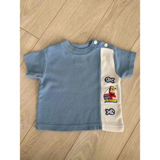 セサミストリート(SESAME STREET)のアメリカ購入セサミストリート6〜9ヶ月ヴィンテージ 古着エルモ　ブーフーウー(Ｔシャツ)