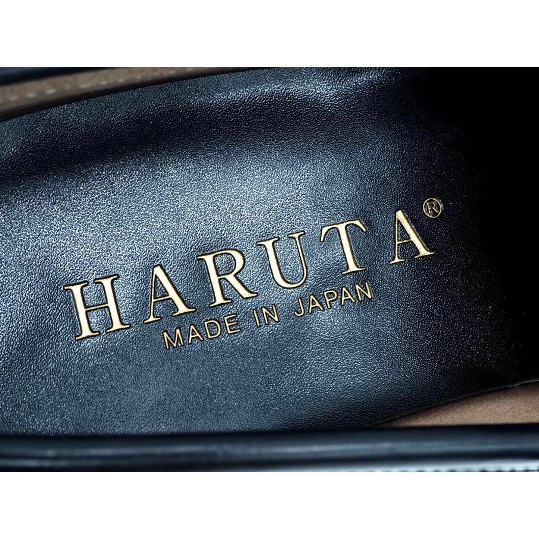HARUTA ハルタ レザー ローファー シューズ size26.5EEE（26.5ｃｍ）/黒 ■■ メンズ 7