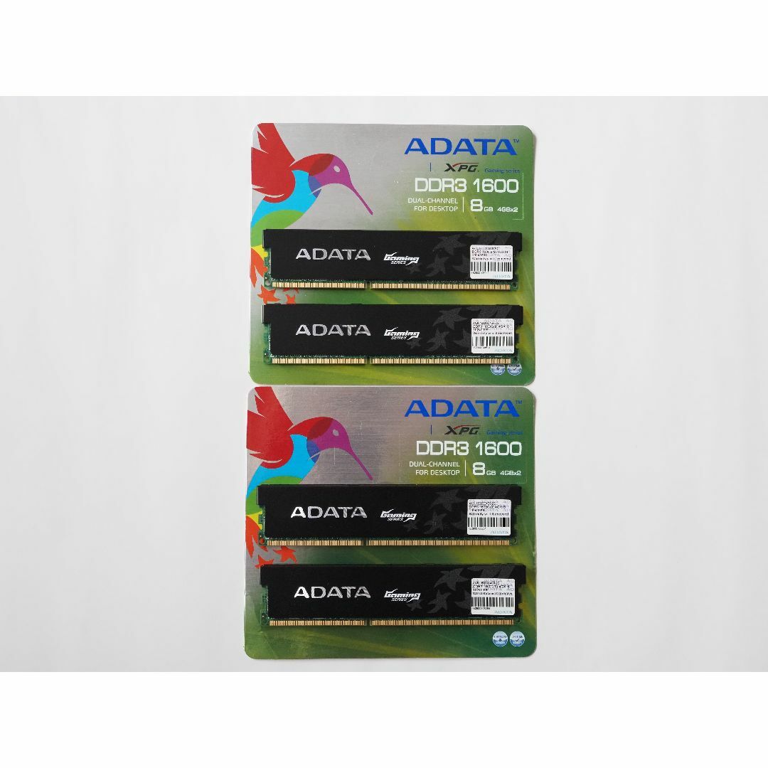 ADATA メモリ DDR3-1600 16GB （8Gx2枚）