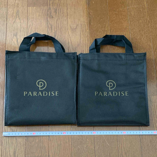 PARADISE カジノ パラダイスシティーのショップ袋2枚です(ショップ袋)