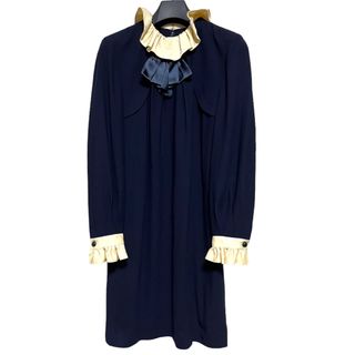 美品　miss ashida　ミスアシダ　清楚　ワンピース グリーン　９