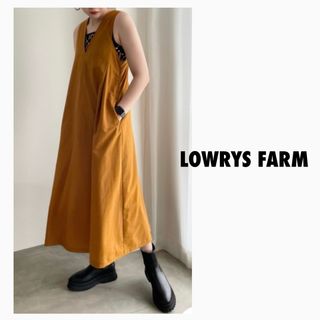 ローリーズファーム(LOWRYS FARM)のLOWRYS FARM ローリーズファーム ボリュームノースリーブワンピース　(ロングワンピース/マキシワンピース)