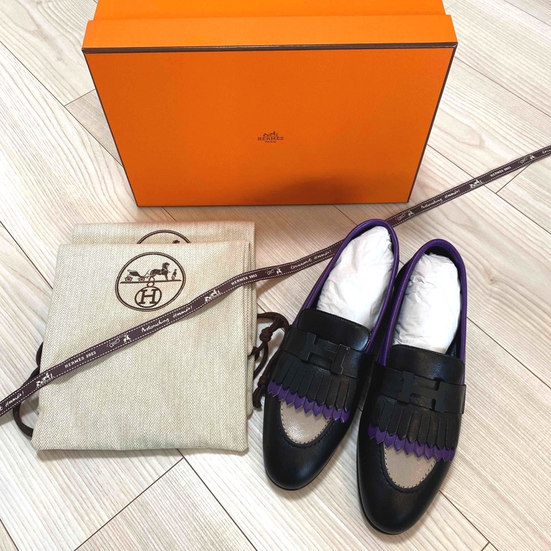 HERMES エルメス モカシン《パリ》新品未使用品 37サイズ