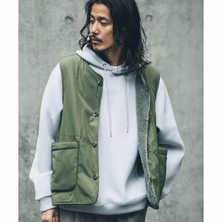 サニーレーベル(Sonny Label)の【KHAKI】『別注』ARMY TWILL*Sonny Label Reversible Vest(その他)