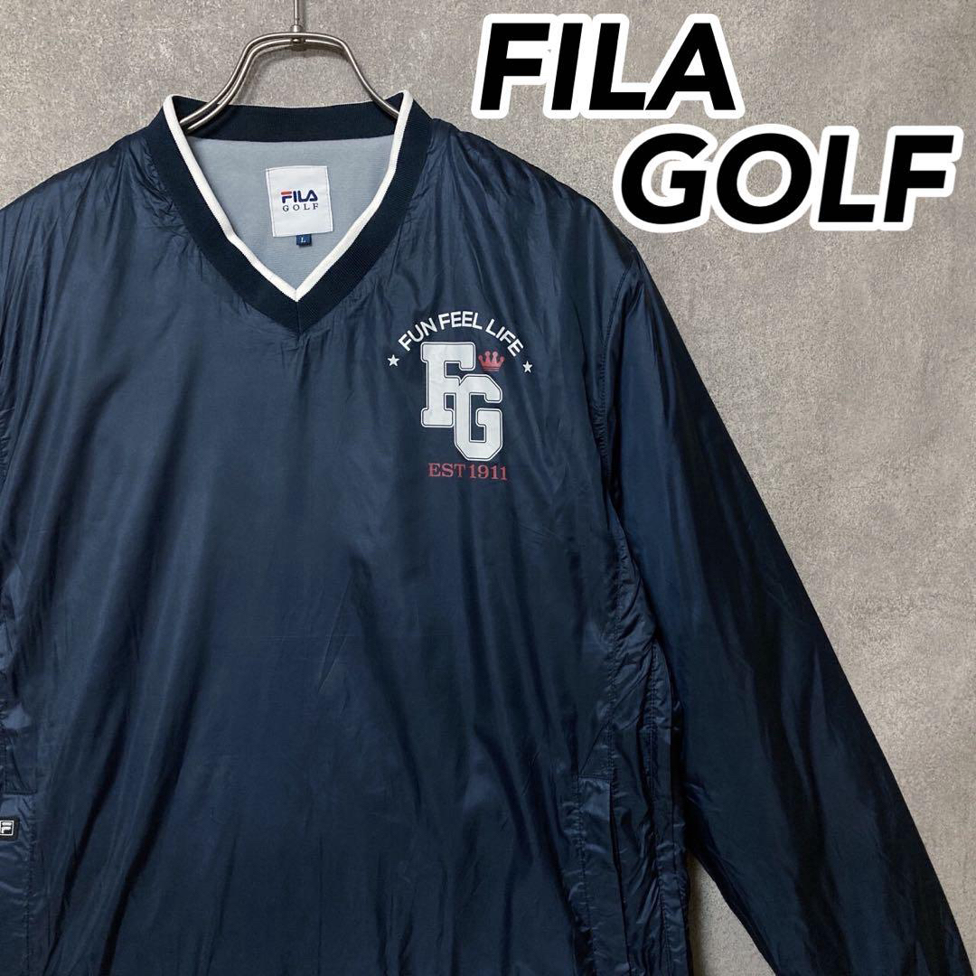 FILA GOLF フィラ スニード ブルゾン ゴルフウェア 長袖 ロゴ