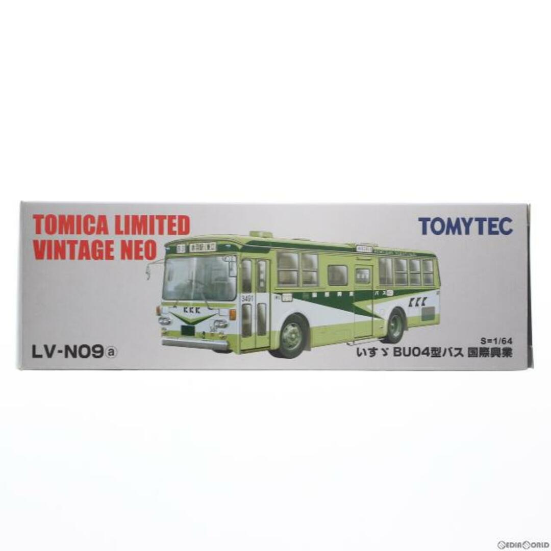 トミカリミテッドヴィンテージNEO 1/64 TLV-N09a いすず BU04型バス 国際興業(グリーン×オリーブグリーン) 完成品 ミニカー(213765) TOMYTEC(トミーテック)型番