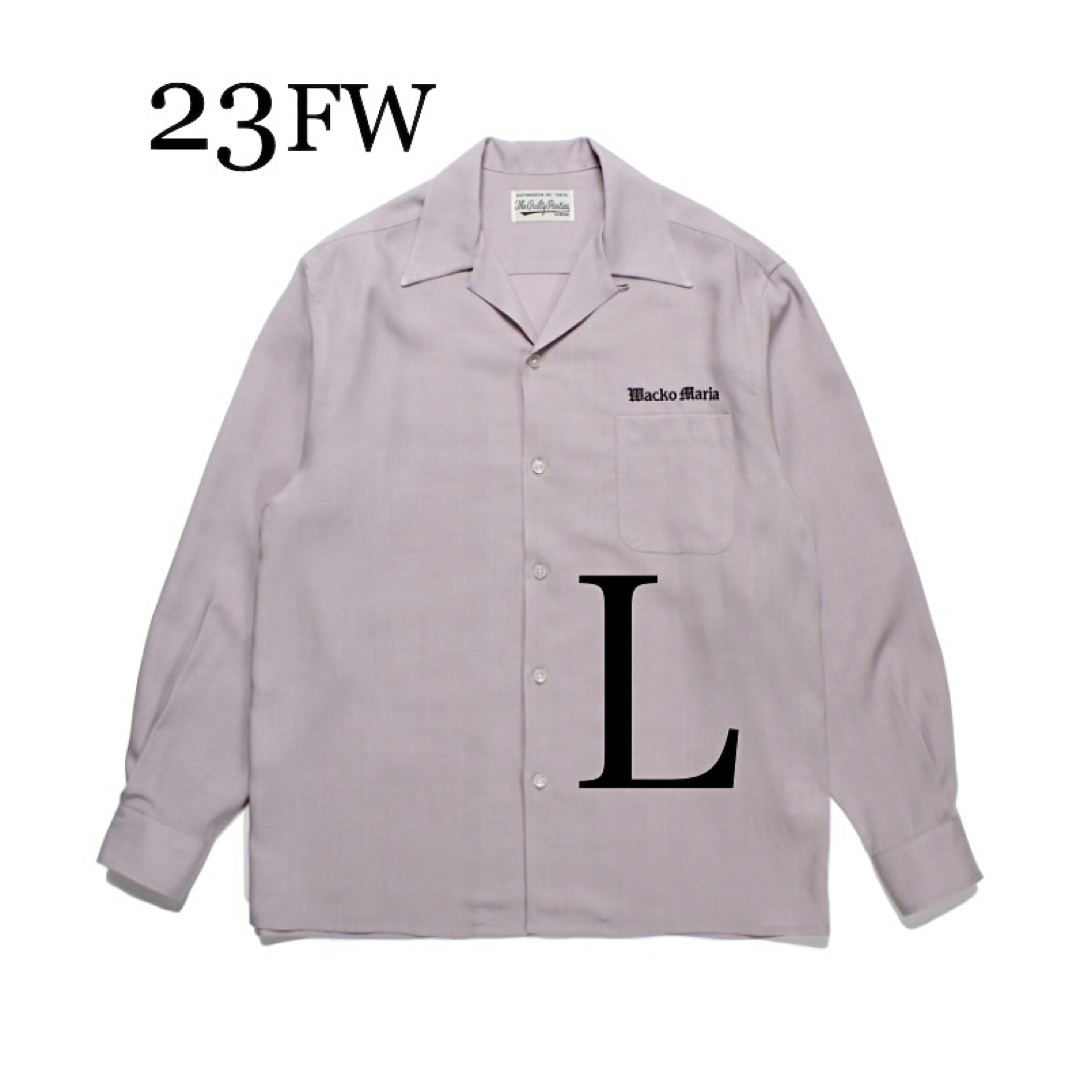 WACKO MARIA 23FW 50'S OPEN COLLAR SHIRT