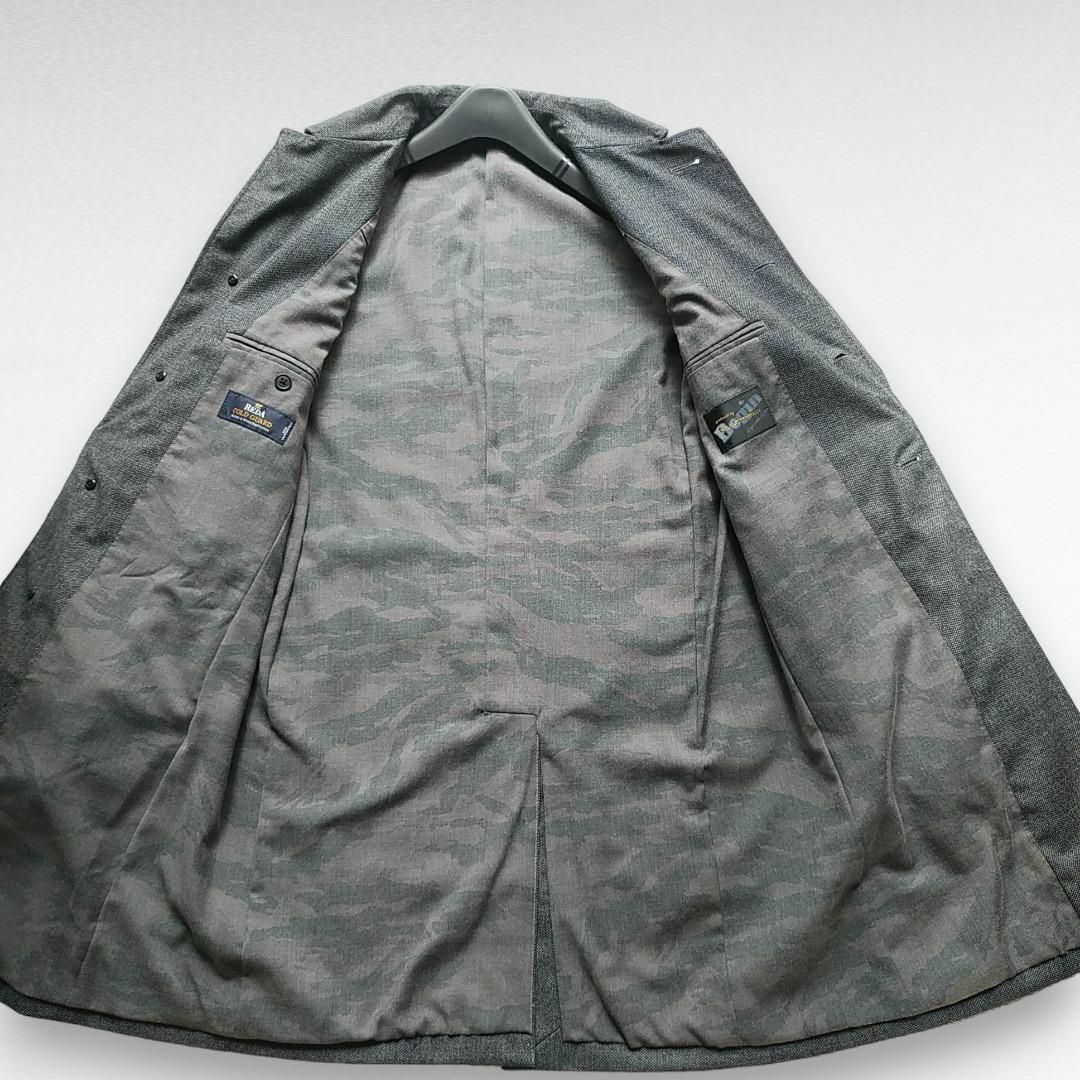 THE SUIT COMPANY(スーツカンパニー)の防風防水透湿　美品　レダ　スーツカンパニー　ビギン　ウールステンカラーコート　M メンズのジャケット/アウター(ステンカラーコート)の商品写真