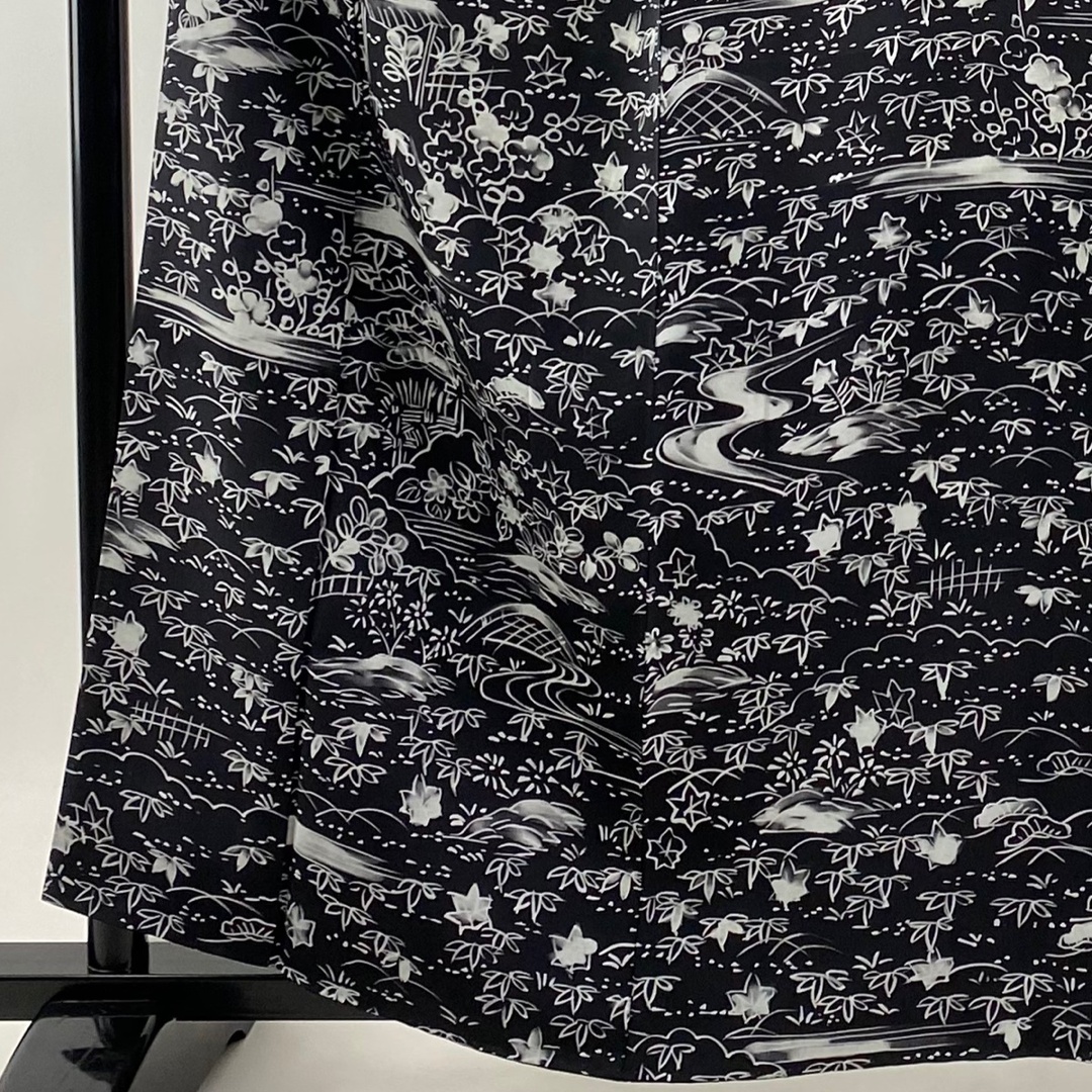 小紋 身丈161cm 裄丈64cm 正絹 美品 秀品 【中古】 小紋 身丈161cm 裄丈64cm 正絹 美品 秀品