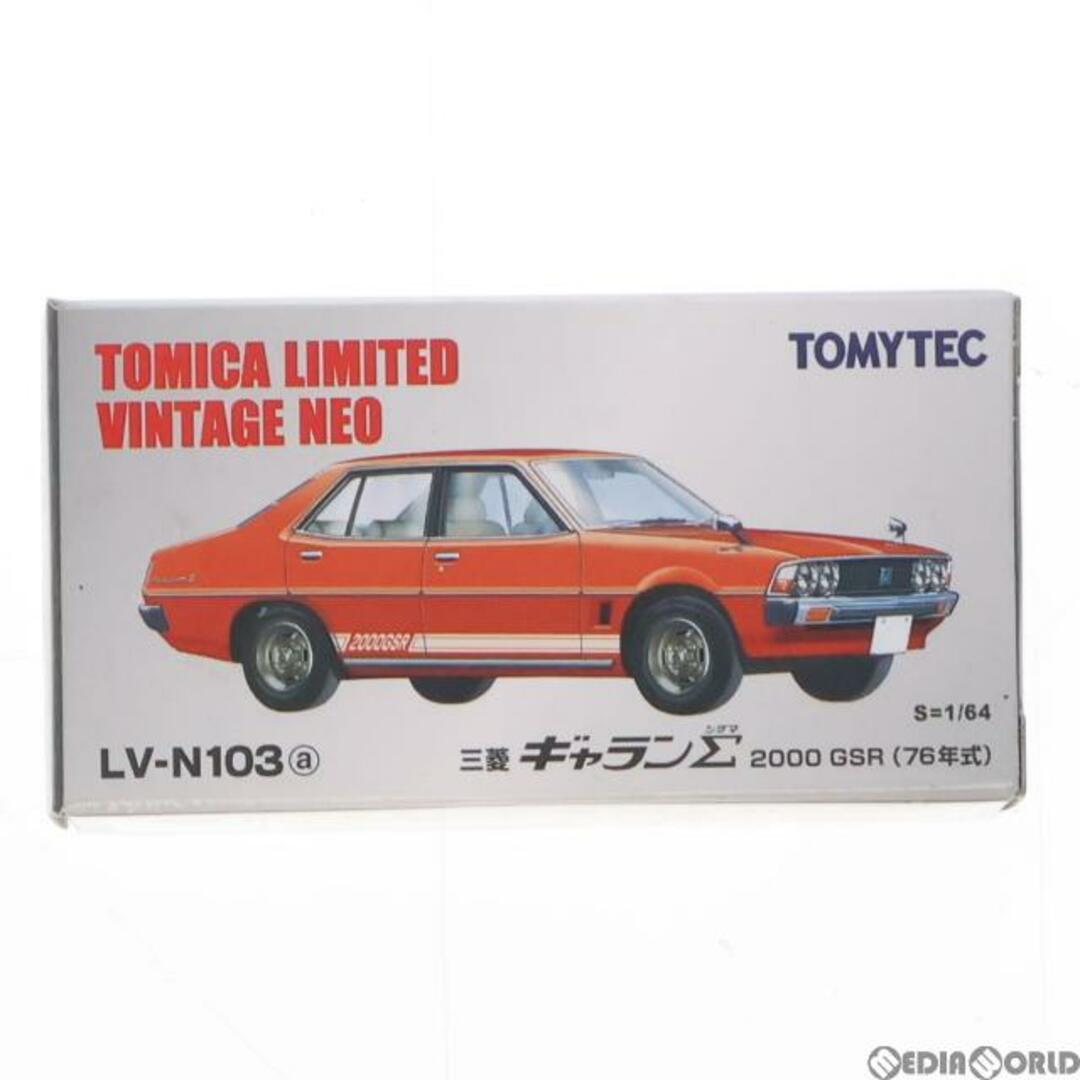 トミカリミテッドヴィンテージ NEO 1/64 TLV-N103a 三菱 ギャランΣ 2000GSR(レッド) 完成品 ミニカー(276302) TOMYTEC(トミーテック)