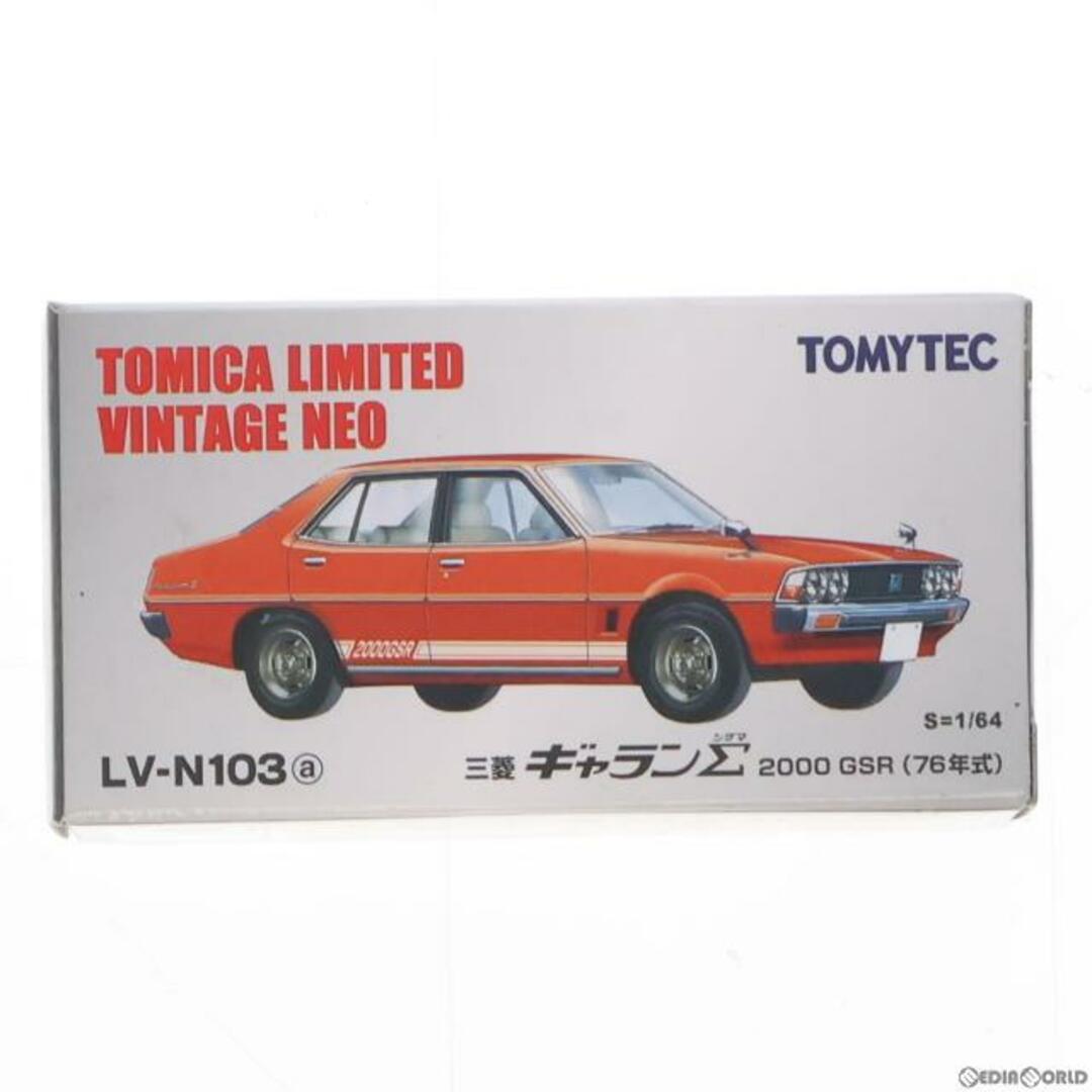 トミカリミテッドヴィンテージ NEO 1/64 TLV-N103a 三菱 ギャランΣ 2000GSR(レッド) 完成品 ミニカー(276302) TOMYTEC(トミーテック)