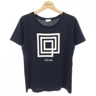 CELINE Tシャツ ラビリンスロゴ　XS