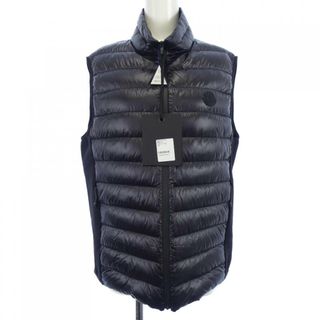 MONCLER モンクレール PERMIT GILET CRAIG GREEN ロゴ ダウンベスト D209H4332000 レッド/ブラック